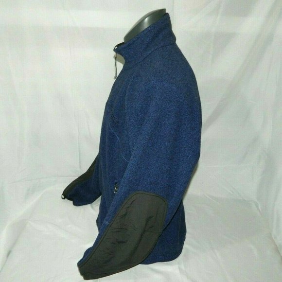 VTG Marmot Blue Fleece Full Zip Jacket XL womens - Picture 6 of 8